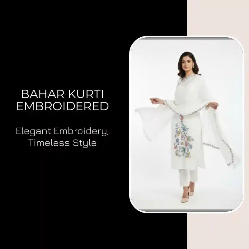 Bahar Kurti Embroidered by@Outfy